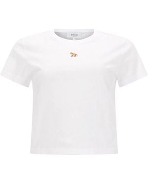 Maison Kitsuné Maison Kitsuné T-Shirt "Baby Fox" - White