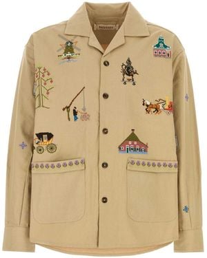 BAZISZT Tusken Overshirt - Natural