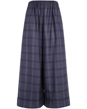 Daniela Gregis "Pigiama" Pockets Trousers - Blue