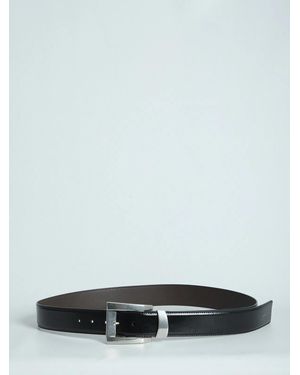 Versace Leather Belt - Black
