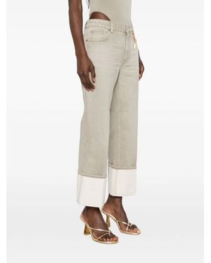 Stella McCartney Light Metal Jeans - Natural