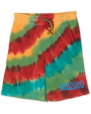 DSquared² Oversized Bermuda Shorts - Red