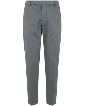 Michael Coal Cotton Classic Pants - Gray