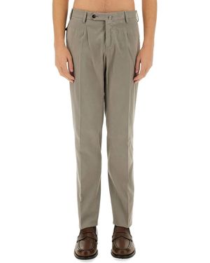 PT Torino 69% Modal 28% Cotton 3% Elastane Made - Grey