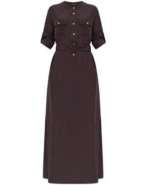 Tom Ford Elegant Viscose Mini Dress For - Purple