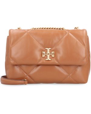 Tory Burch Kira Leather Shoulder Bag - Brown