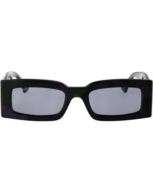 Gucci Acetate Havana Sunglasses - Black