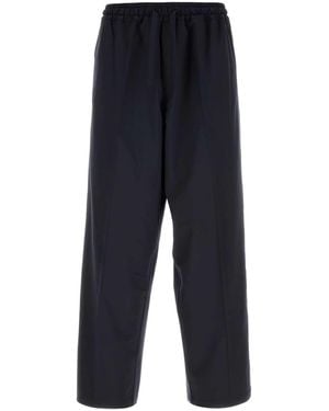 Umit Benan Midnight Wool Pant - Blue