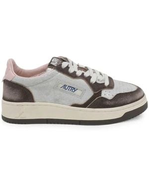 Autry Medalist Low Sneakers - Gray