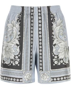 Versace Twill Bermuda Shorts For - Multicolour