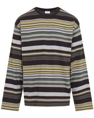 Dries Van Noten Burgundy Hember T-Shirt - Black