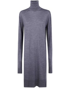 TOTEME Turtleneck Dress - Blue