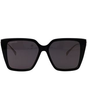 Gucci Recycled Acetate Sunglasses - Black