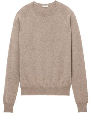 Saint Laurent Cassandre Jumper - Natural