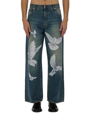 3.PARADIS 3.Paradis "Freedom" Jeans - Blue