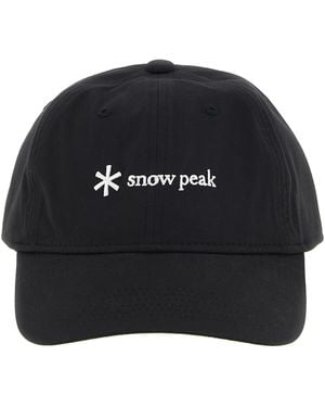 Snow Peak 'New Standard' Cap - Black