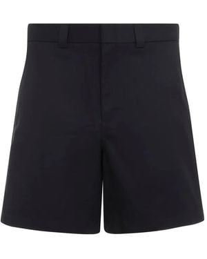 Gucci Cotton Bermuda Shorts - Blue