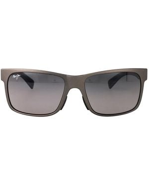 Maui Jim Metal Matte Nylon Sunglasses - Grey