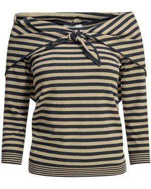 Max Mara Scarf Neck Jumper - Grey
