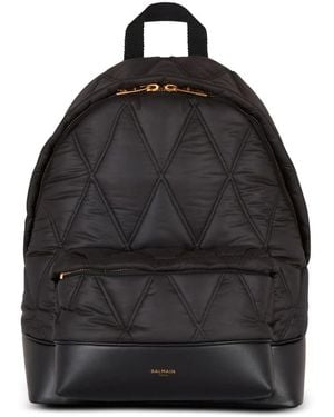 Balmain Classic Day Backpack For - Black