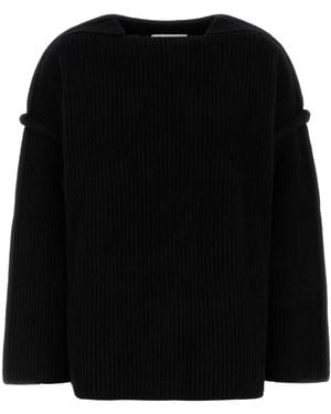 Jil Sander Wool Sweater - Black