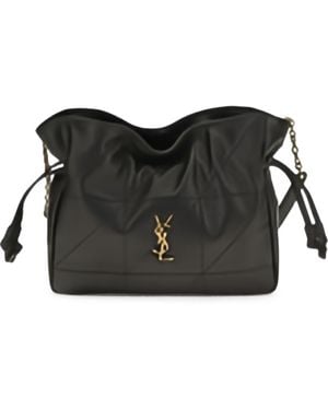 Saint Laurent Jamie Pouch With Strap - Black