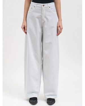 Haikure Pantalone Bethany Twill 45 - Blue