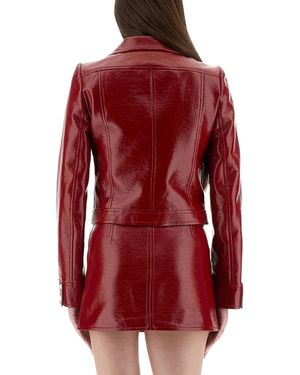 Courreges Reedition" Vinyl Jacket - Red