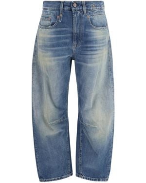 R13 Boyfriend Jeans - Blue