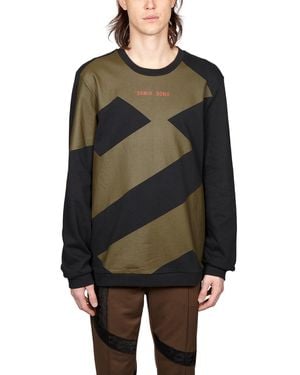 Damir Doma Printed Cotton Sweatshirt - Black