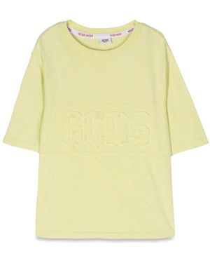 Gcds T-Shirt Logo - Yellow