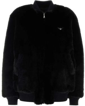 Prada Pellicce Tessili - Black