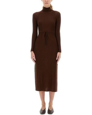 A.P.C. Virgin Wool Dress - Brown