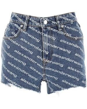 T By Alexander Wang Shorts - Blue