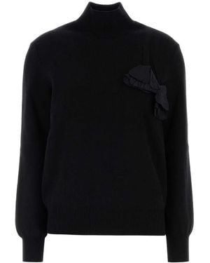 Ferragamo Salvatore Wool Blend Jumper - Black