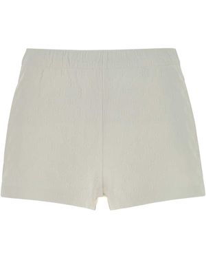 Gucci Stretch Nylon Shorts - Natural