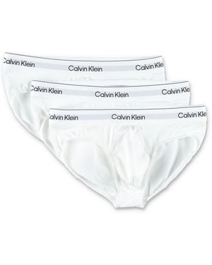 Calvin Klein 3 Pack Briefs - White