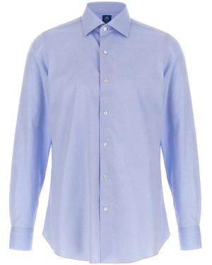 Finamore 1925 'Napoli' Shirt - Blue
