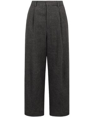 R13 Wool Blend Pants - Gray
