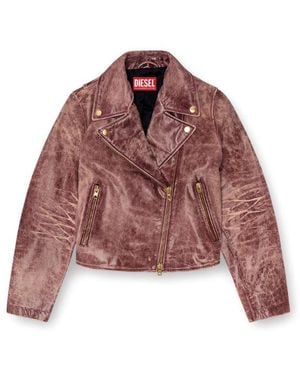 DIESEL Cotton Jacket - Red