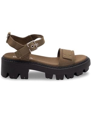 Prada Cotton Sandals - Brown