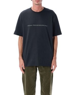 Gramicci Stone Masters Graphic T-Shirt - Blue