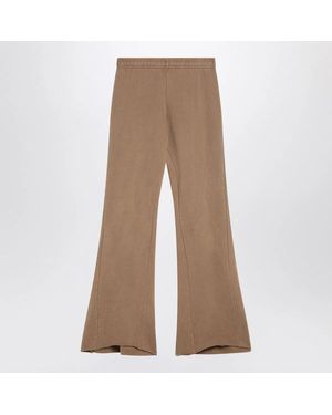 Entire studios Cotton Flared Pants - Brown