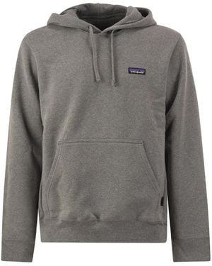 Patagonia Recycled Materials Hooded Sweatshirt - Grey