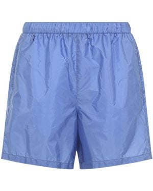 Prada Re-Nylon Swim Shorts - Blue