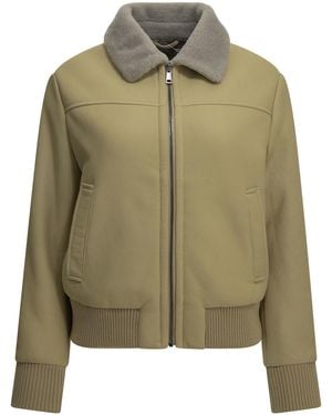 Semler Shearling Jacket - Green