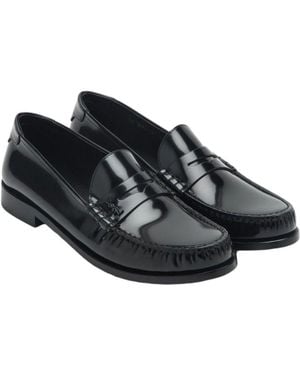 Saint Laurent Moccasin Le Loafer - Black