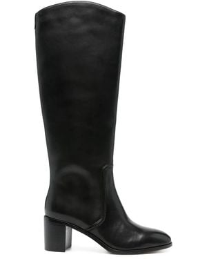 Ralph Lauren "Charly" Tall Boots - Black