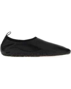 Jil Sander Slip On Loafers - Black