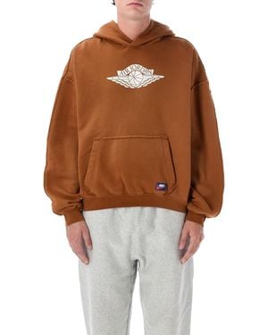 Nike Nike Jordan Flight Wings Hoodie - Brown